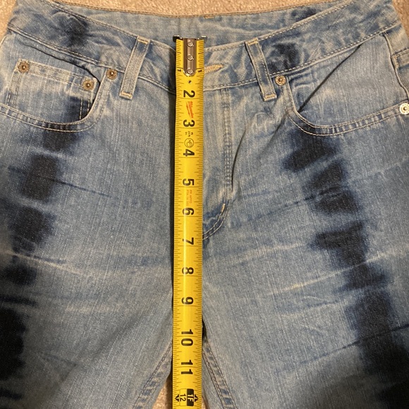 Amazingly cool manager tie dye flare bottom jeans - Picture 8 of 9